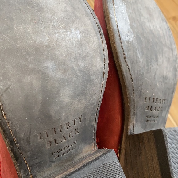 Liberty Black Vegas Fringe Boots Rojo LB71124  6 - Picture 8 of 12